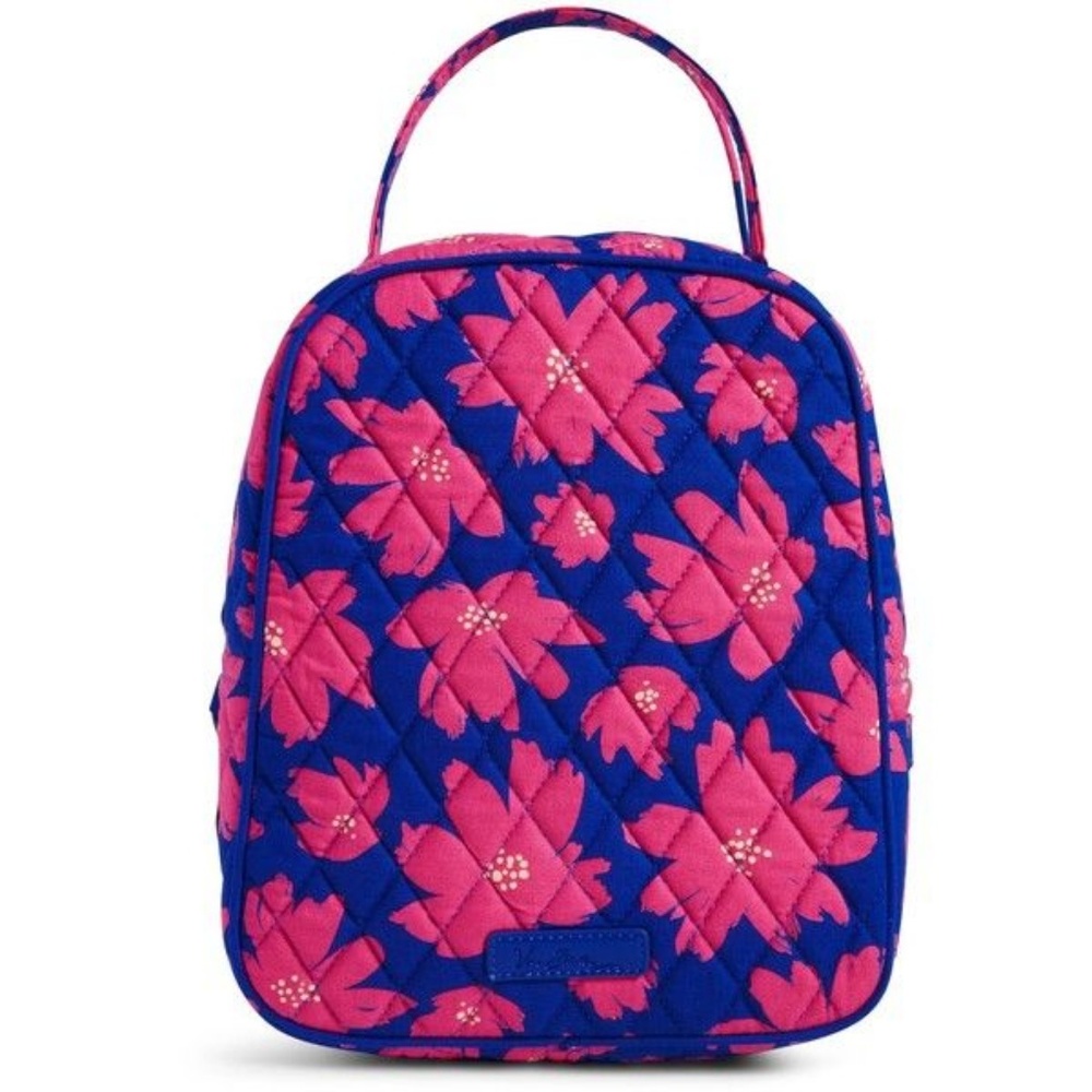 Vera Bradley Art Poppies lunch bag